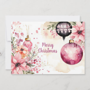 Custom festive Christmas Greeting Card