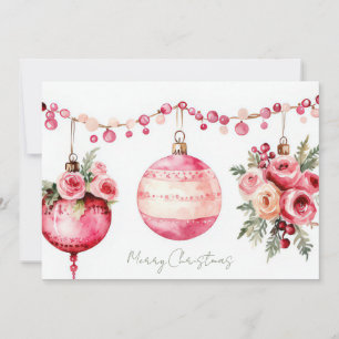 Custom festive Christmas Greeting Card