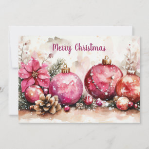 Custom festive Christmas Greeting Card