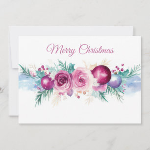 Custom festive Christmas Greeting Card