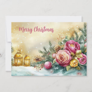 Custom festive Christmas Greeting Card