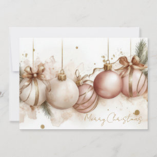 Custom festive Christmas Greeting Card