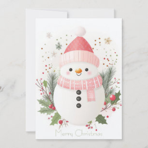 Custom festive Christmas Greeting Card