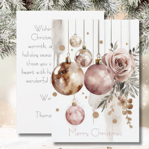 Custom festive Christmas Greeting Card