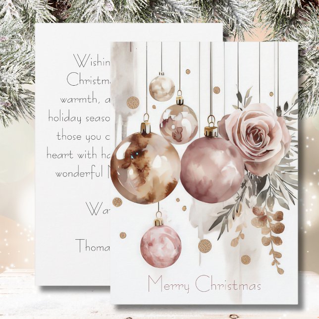 Custom festive Christmas Greeting Card (Creator Uploaded)
