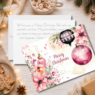 Custom festive Christmas Greeting Card