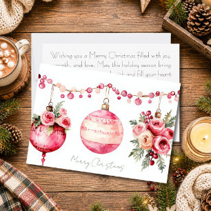 Custom festive Christmas Greeting Card