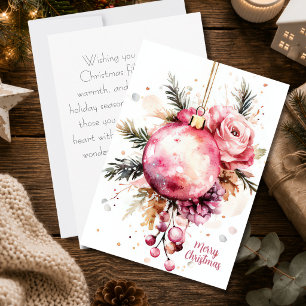 Custom festive Christmas Greeting Card