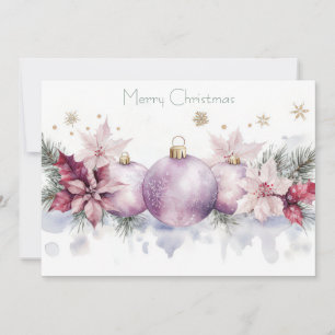 Custom festive Christmas Greeting Card