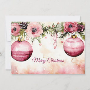 Custom festive Christmas Greeting Card