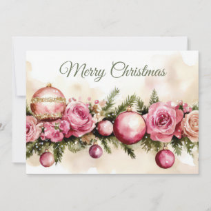 Custom festive Christmas Greeting Card