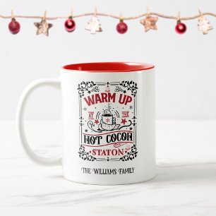 Custom Festive Hot Cocoa Mug