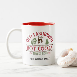 Custom Festive Hot Cocoa Mug