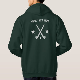 Custom field hockey hoodie with logo