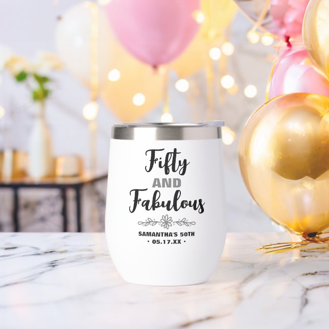Custom Fifty and Fabulous | Any Milestone Birthday (Bachelor Party)