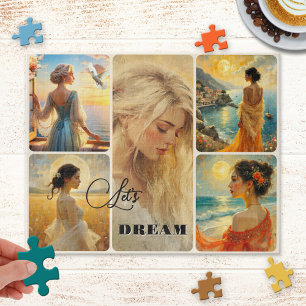 Custom Fine Art Women Collage Puzzle