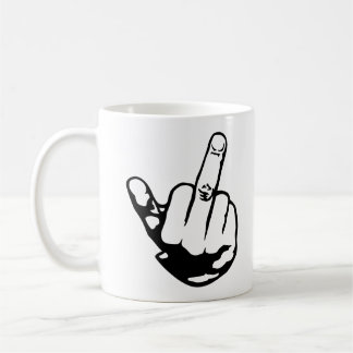Custom finger mug