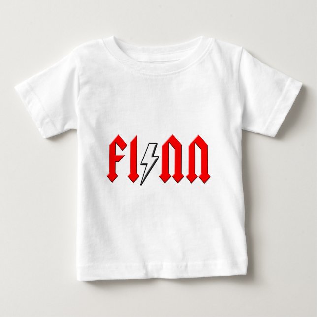 custom FINN rock and roll shirt (Front)
