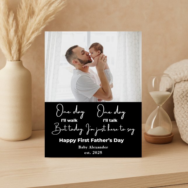 Custom First Father’s Day Plaque (Creator Uploaded)