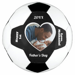 Custom First Father's Day Soccer Football