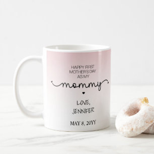 Custom First Mother's Day New Mummy Keepsake Gifts Coffee Mug