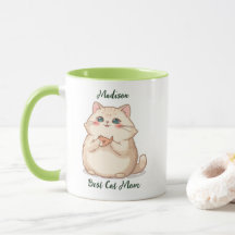 Custom Fish cat Mum Gift Personalised name