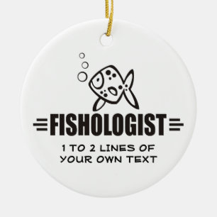 Custom Fish Ceramic Tree Decoration