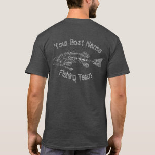 Custom Fish Skeleton Shirt