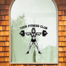 Custom Fitness Club Design for Branding