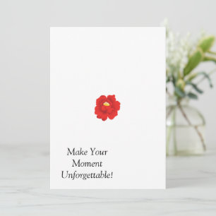 Custom Flat Announcement Card