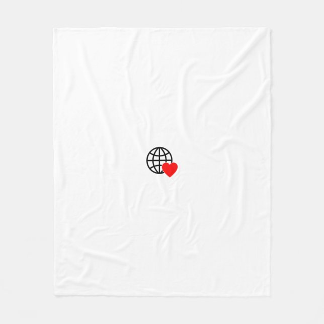 Custom Fleece Blankets | Photo, Logo & Name (Front)