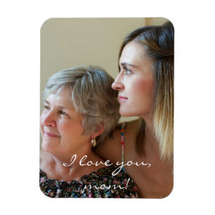Custom Flexible Photo Magnet For Mum From Daughter