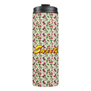Custom floral Butterfly cherry seamless pattern Thermal Tumbler