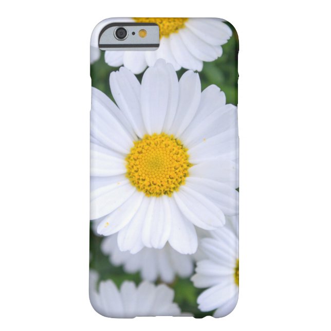 Custom Floral iPhone 6 Cases With Daisy (Back)