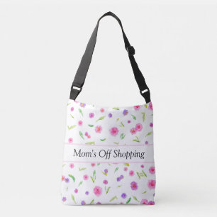 Custom Floral Tote Bag   Gift for Mom Friend