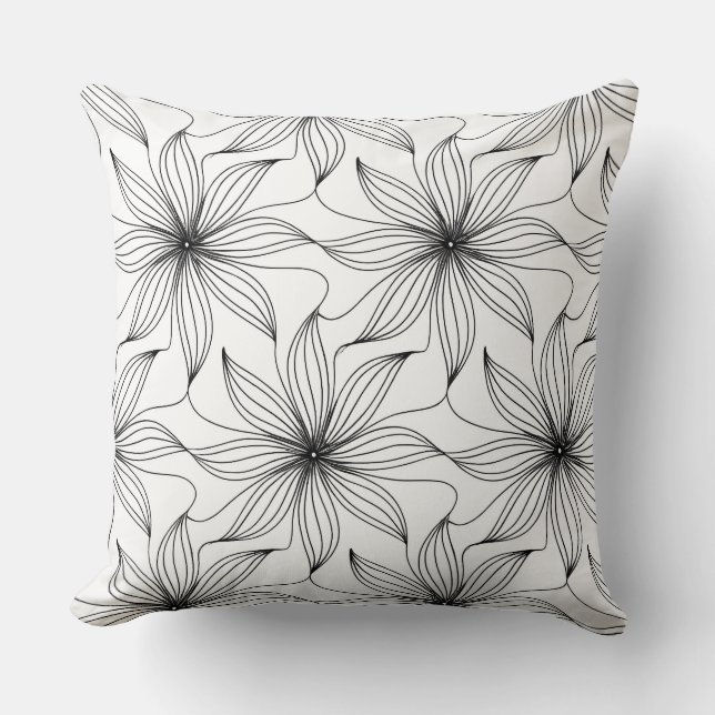 Custom Flower Pillow (Front)
