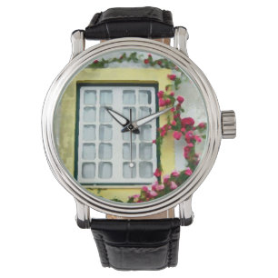 Custom flower watch