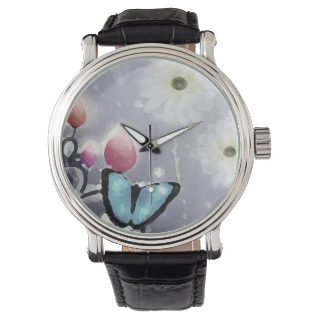 Custom flower watch (Front)