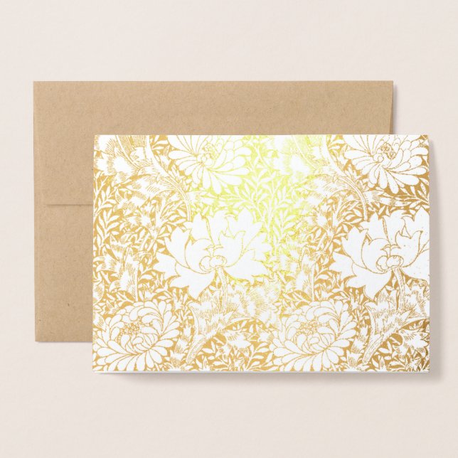 Custom  foil card (Front With Envelope)