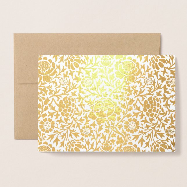 Custom  foil card (Front With Envelope)