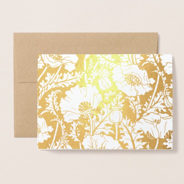 Custom  foil card (Front With Envelope)