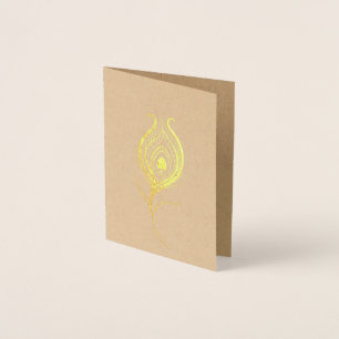 Custom  foil card