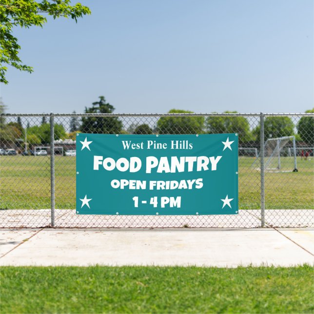 Custom Food Pantry Banner (Insitu)