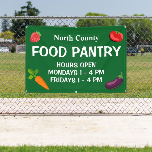 Custom Food Pantry Banner (Insitu)