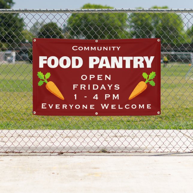 Custom Food Pantry Banner (Insitu)