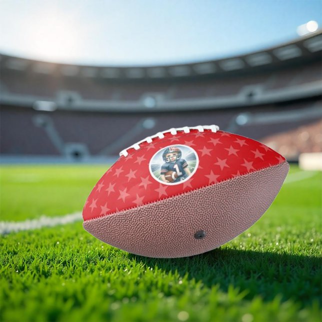 Custom Football | 1st Year Down Birthday Gift American Football (Custom Football | 1st Year Down Birthday Gift)