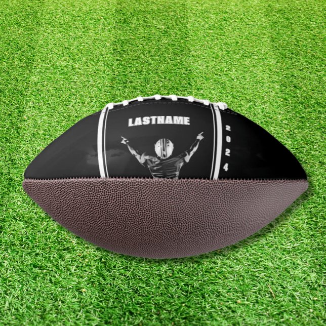 Custom Football - Athlete Gift Custom Name American Football (Custom Football - Name and Year Gift)