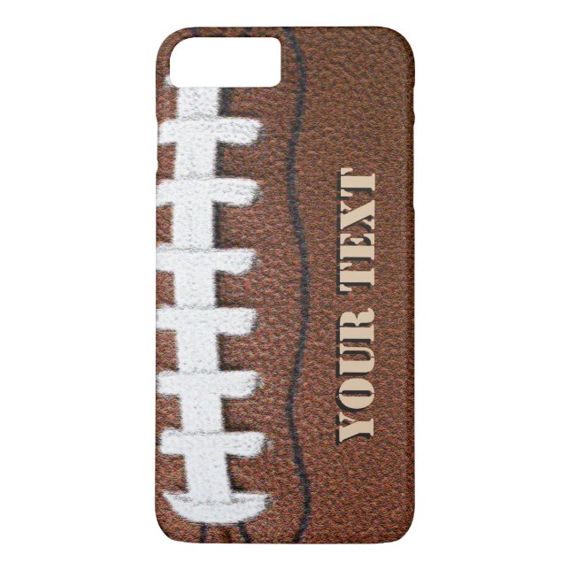 Custom Football Cell Phone Case-Mate iPhone Case (Back)