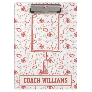 Custom Football Coach Clipboard Illustrated Sports