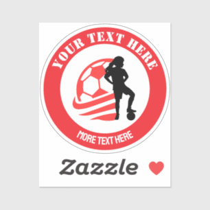 Custom Football Girl kid's Football Birthday Party